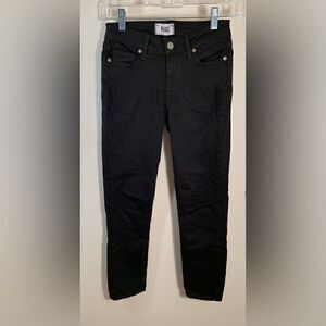 Paige EUC black stretch skinny jeans Size 25